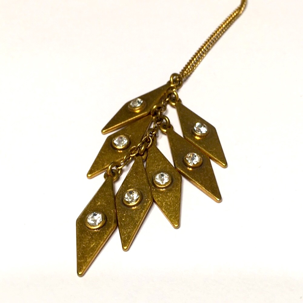 gold chain dangle J CREW